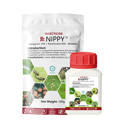 Ниппи®Нитенпирам 15% + Пиметрозин 45% 60% WDG Инсектицид